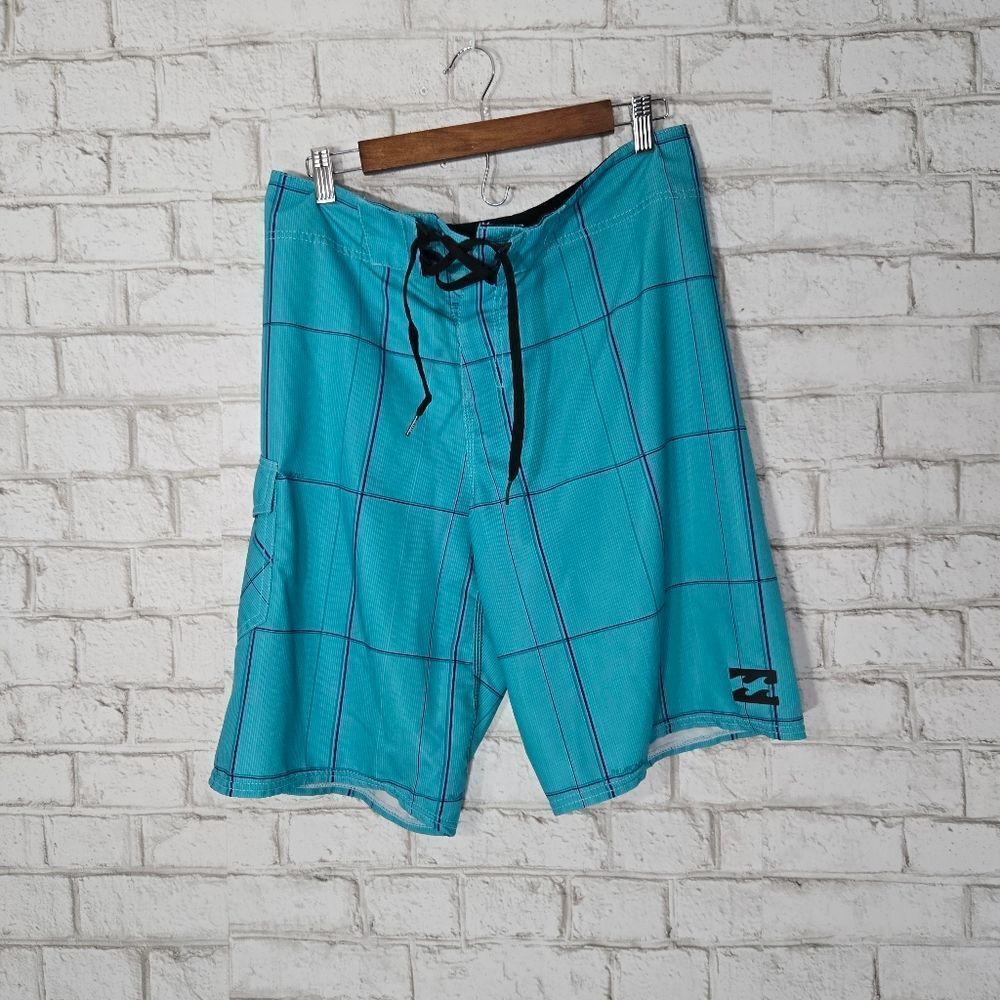 Billabong blue board swim shorts